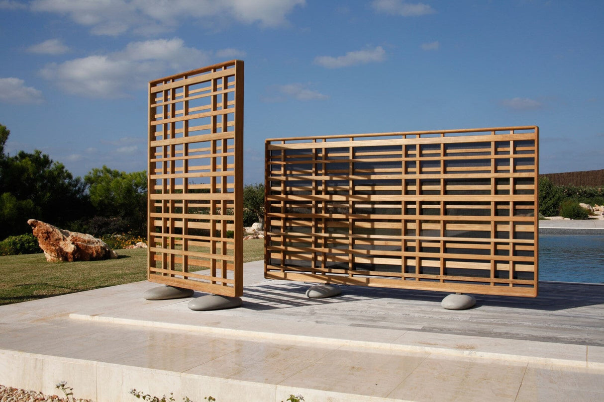 Barlow Tyrie Woodlet Screen Letscape -Écran paravent horizontal 228x133cm (Toile rideau en sus)