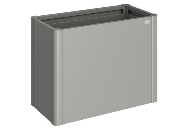 Biohort Belvedere Bac à plantes 100 (102x53cm) 77cm MAXI Gris quartz métallique