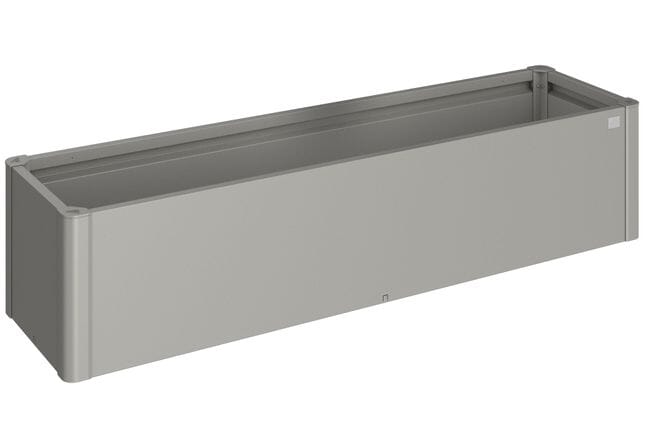 Biohort Belvedere Bac à plantes 200 (201x53cm) 45cm MINI Gris quartz métallique