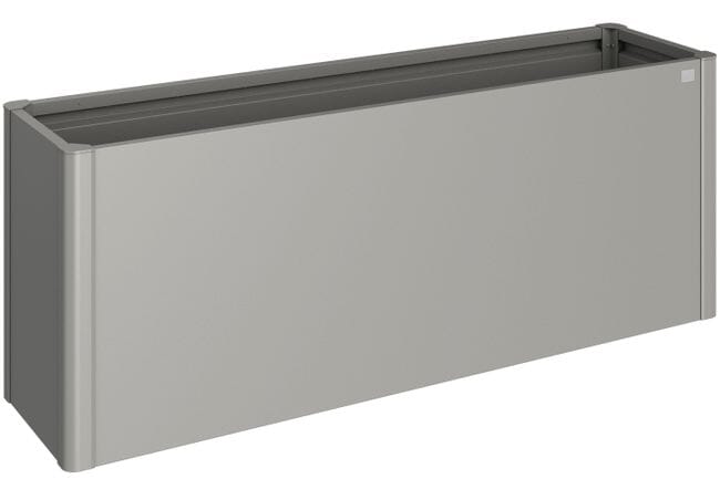 Biohort Belvedere Bac à plantes 200 (201x53cm) 77cm MAXI Gris quartz métallique