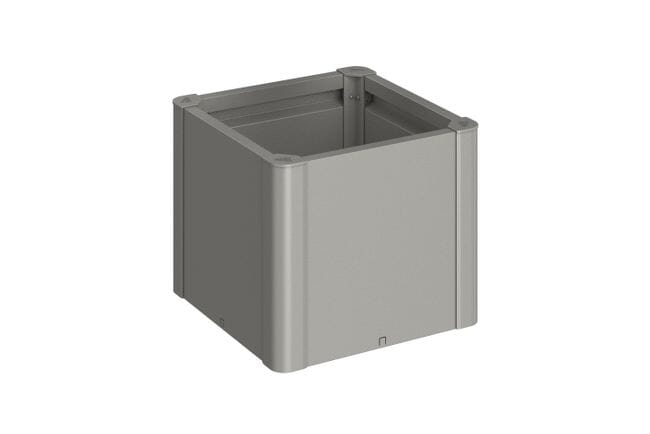 Biohort Belvedere Bac à plantes 50 (53x53cm) 45cm MINI Gris quartz métallique