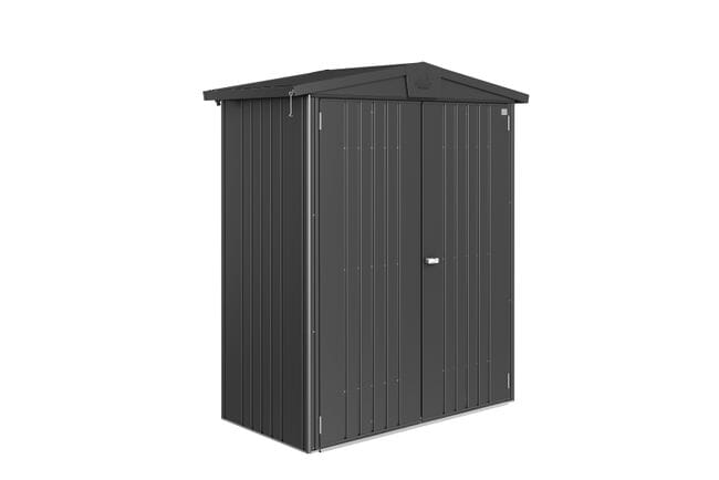 Biohort Europa Abri de jardin Taille 1 (172x84cm, H:196cm) Gris foncé métallique