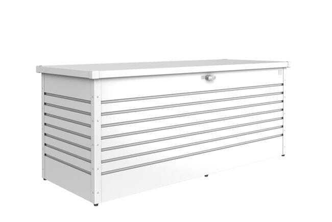 Biohort FreizeitBox Coffre de jardin 200 (201x79cm, H:83cm) Blanc