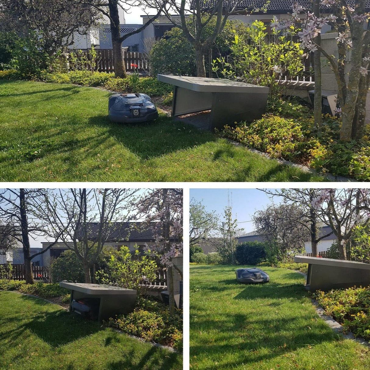 Biohort Garage pour robot tondeuse Charly 67x90x49cm