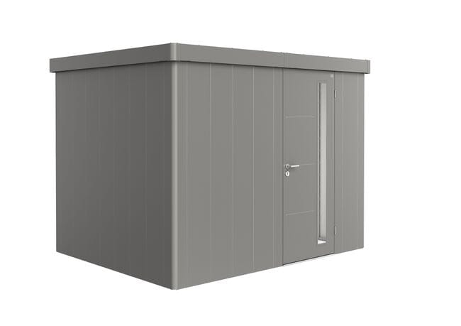 Biohort Neo Abri de jardin 2C (292x236cm, H:222cm) Porte standard Gris quartz métallique