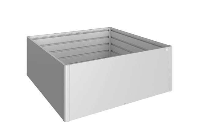 Biohort Potager surélevé 2x2 Argent métallique