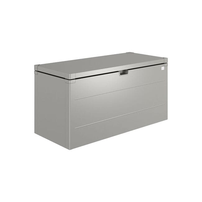 Biohort StyleBox Coffre de rangement 140 (140x60cm, H:71cm) Gris quartz métallique