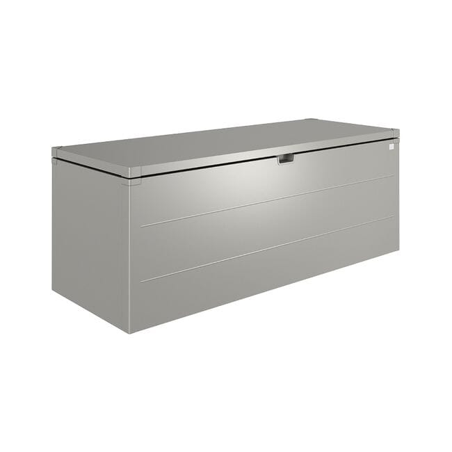 Biohort StyleBox Coffre de rangement 210 (207x80cm, H:81cm) Gris quartz métallique
