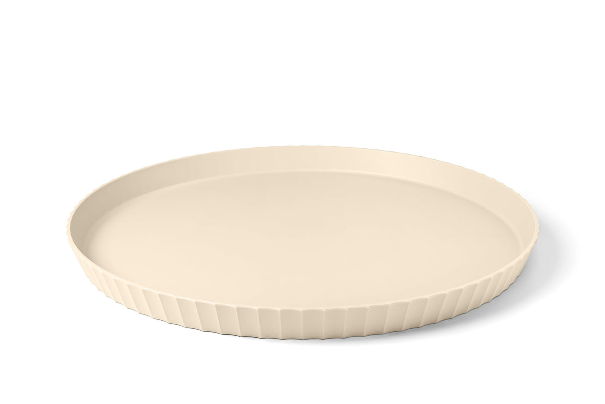 Blim Plus Atena Plateau L ø40cm H:3cm Brown sugar