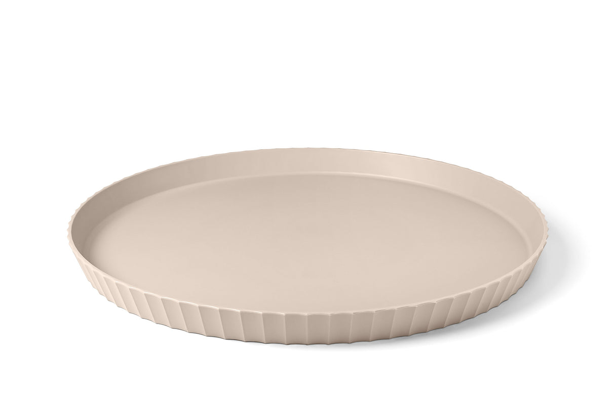 Blim Plus Atena Plateau L ø40cm H:3cm Moka grey