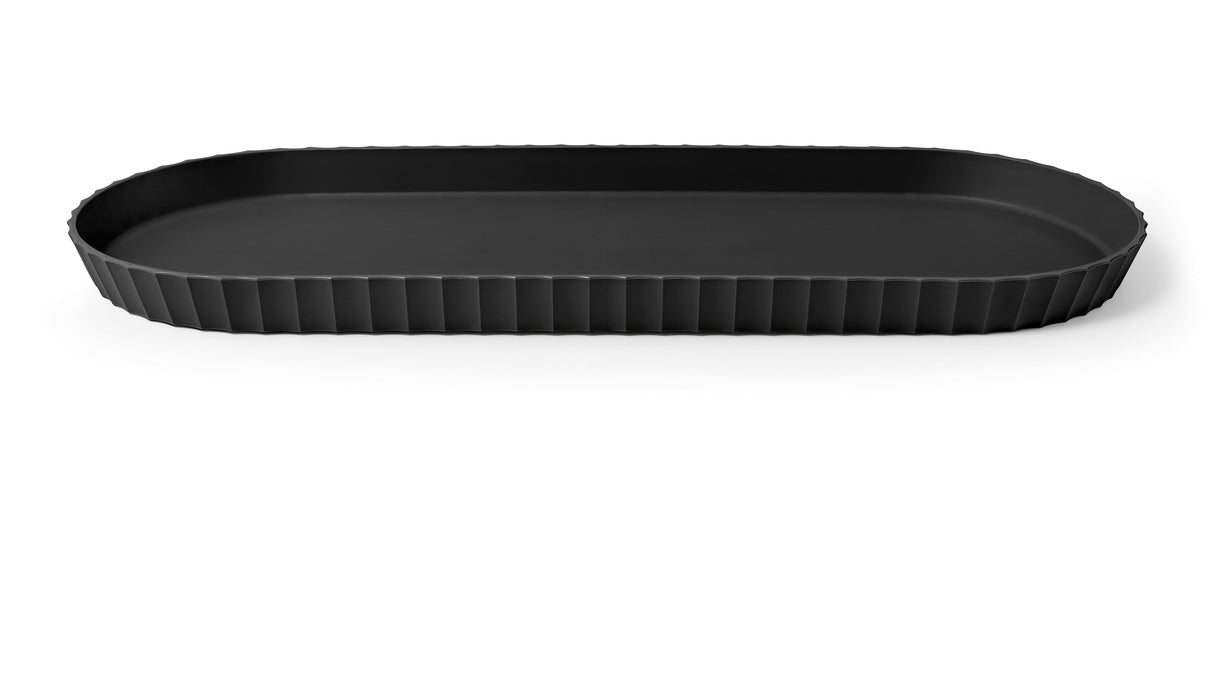 Blim Plus Minerva Plateau L 51x20.5cm Carbon black