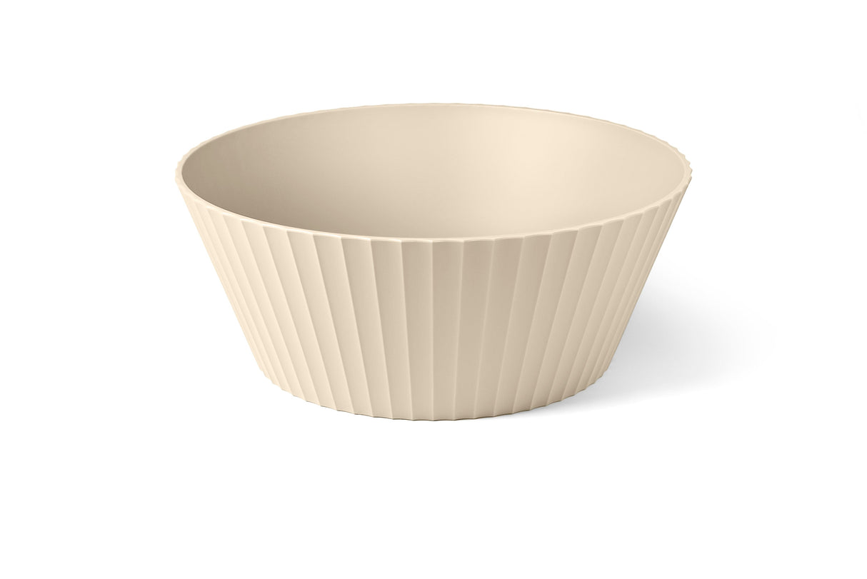 Blim Plus Nettuno Bol XL ø30cm H:12cm Brown sugar