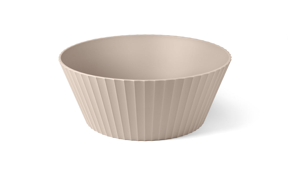 Blim Plus Nettuno Bol XL ø30cm H:12cm Moka grey