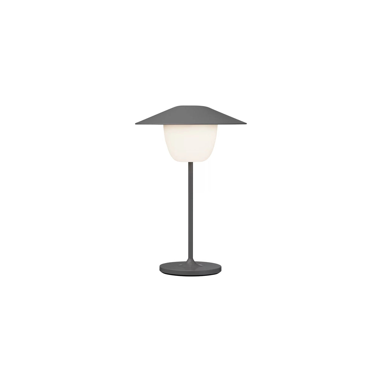 Blomus ANI LAMP MINI Lampe portable à LED H:21cm Warm gray