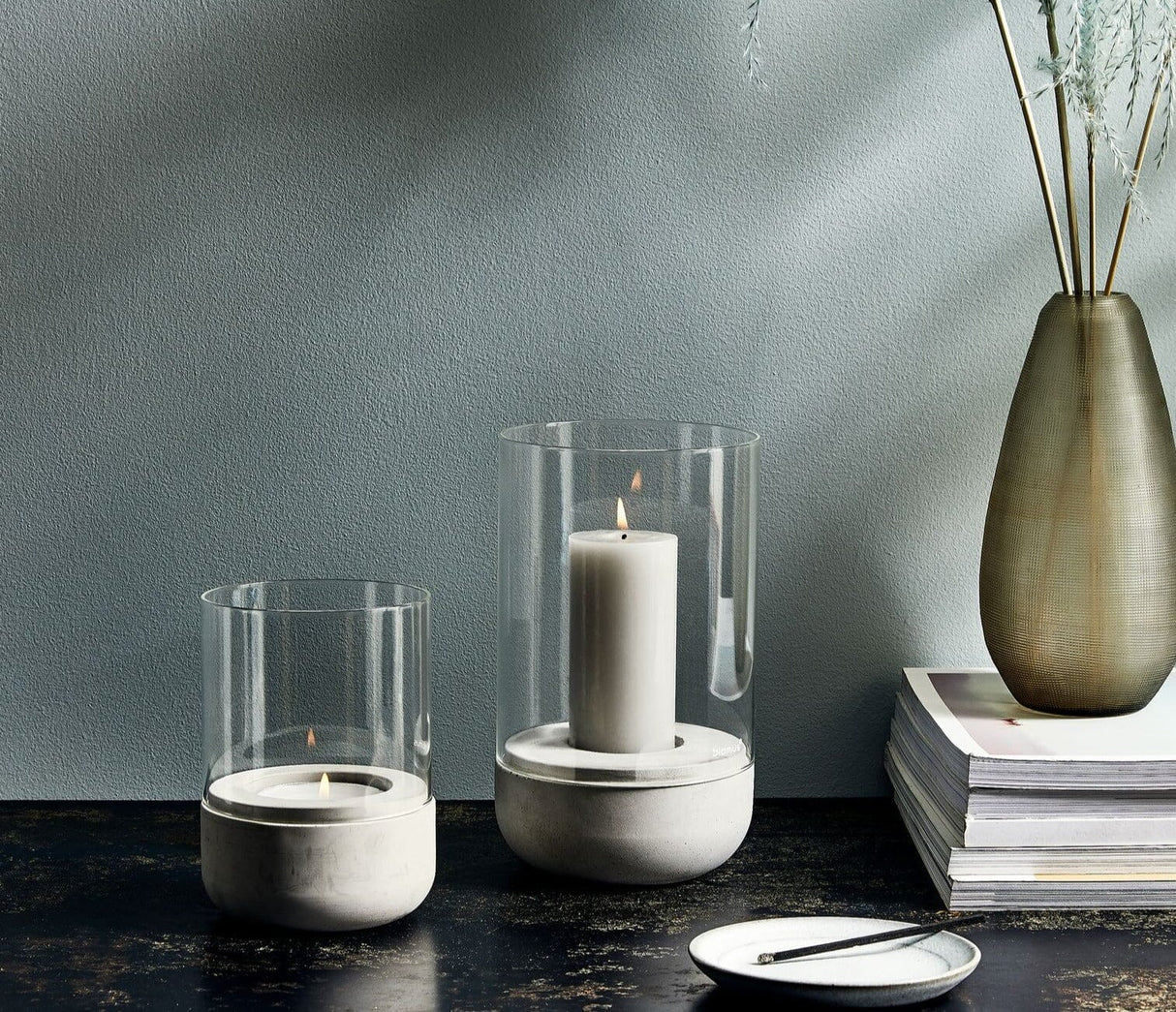 Blomus Calma Lanterne Photophore Ø15cm H:22.5cm