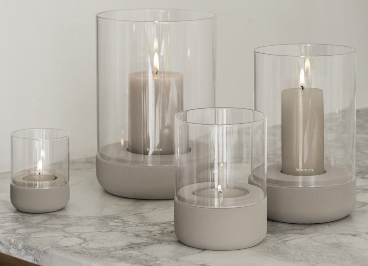 Blomus Calma Set 2 Lanternes Photophores Ø7cm H:9.5cm