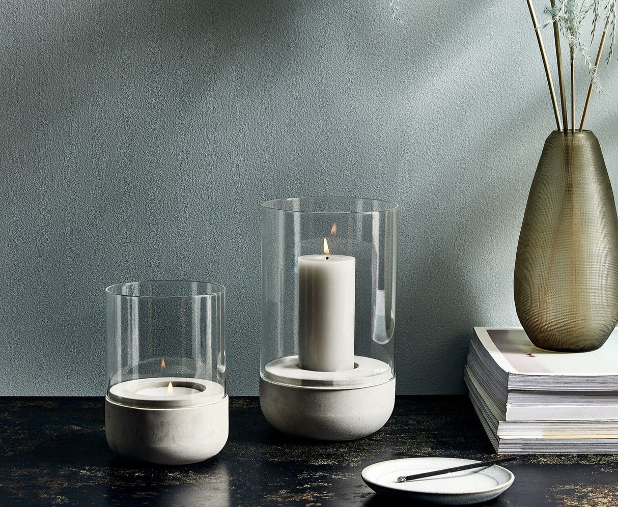 Blomus Calma Set 2 Lanternes Photophores Ø7cm H:9.5cm