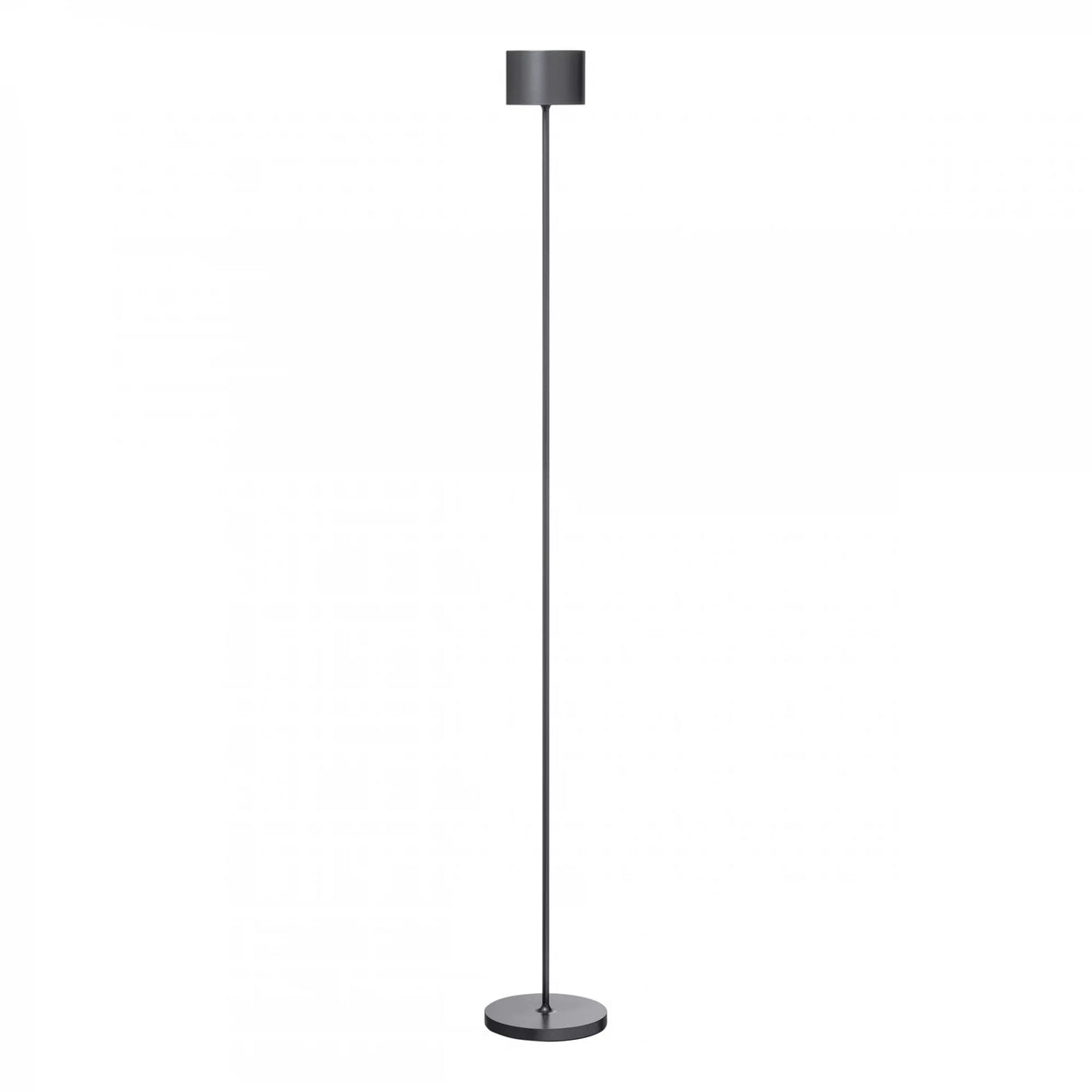 Blomus Farol Lampadaire mobile sans fil LED USB H:115cm Gunmetal