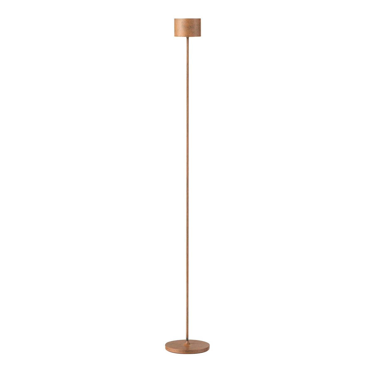 Blomus Farol Lampadaire mobile sans fil LED USB H:115cm Rusty look