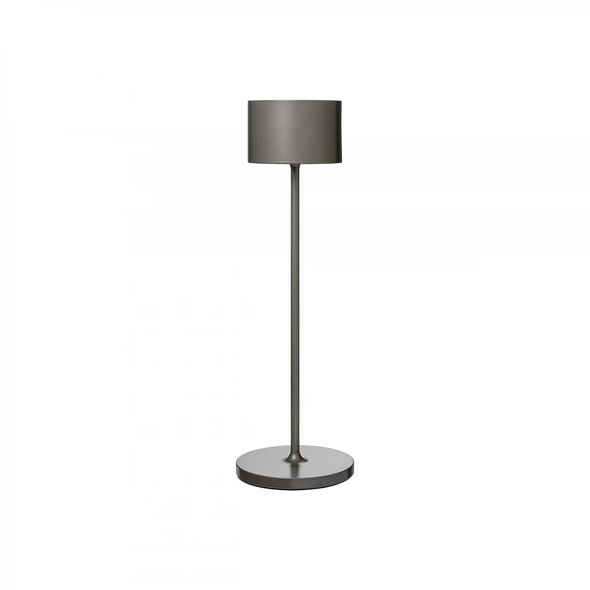 Blomus Farol Lampe de table sans fil LED USB H:33,5cm Burned metal