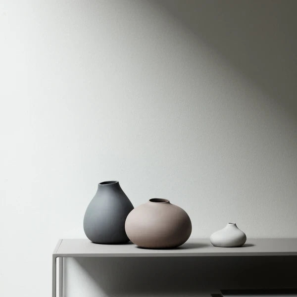 Blomus Nona Set 3 vases Unicolores