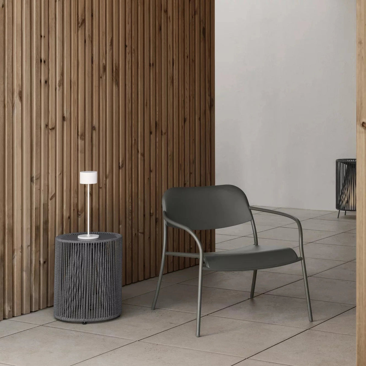 Blomus Rope Table basse Ø34cm H:43cm