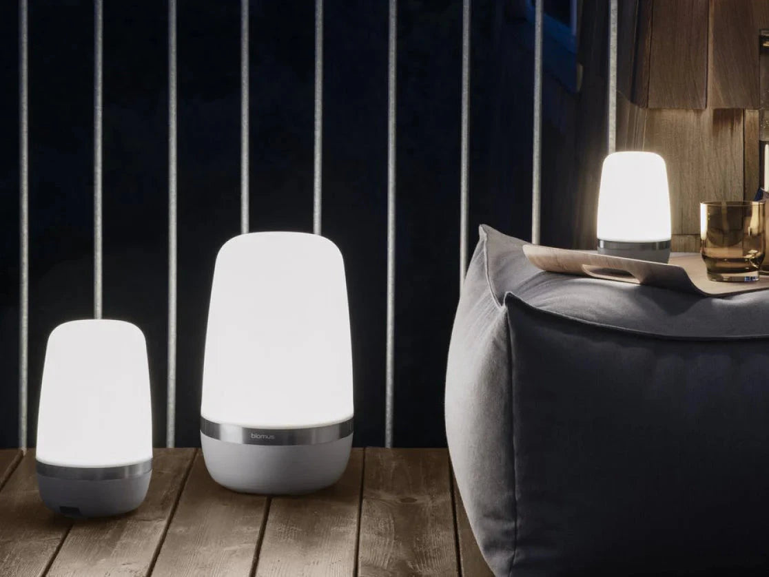 Blomus Spirit L Lampe portable à LED sans fil Ø15cm H:25cm
