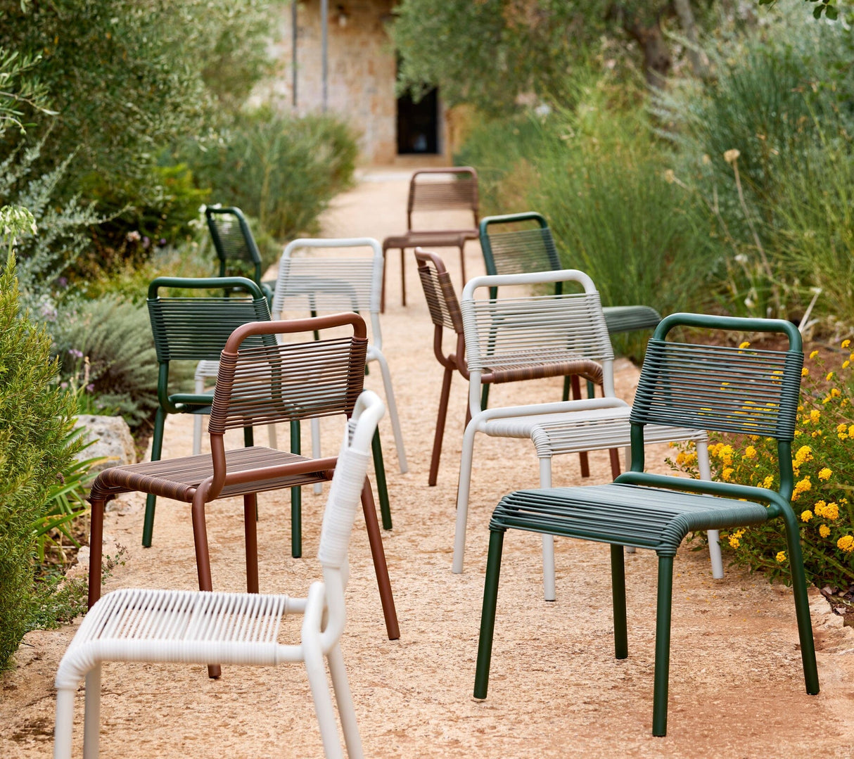 Cane-line Al Dente Chaise repas spaghetti (11470)