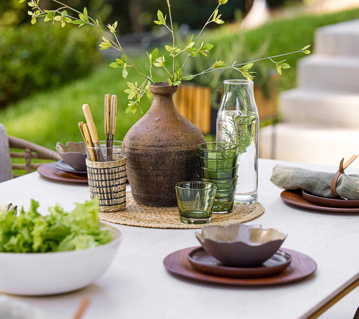 Cane-line Aspect Dining Piètement pour Table 210x100cm, Plateau en sus (50802)