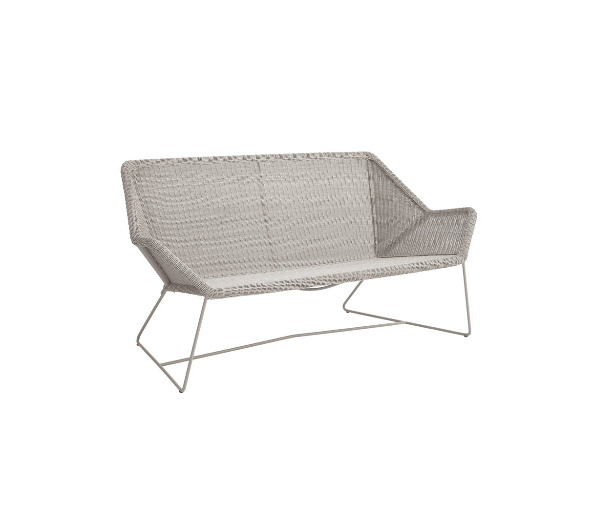 Cane-line Breeze Canapé 2 places, coussin non inclus (5567) Sand (Résine tressée - Weave)