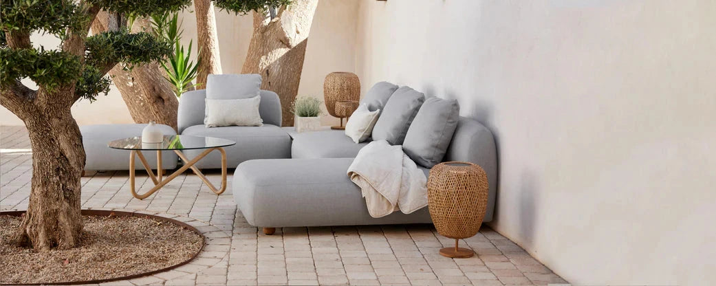 Cane-line Capture Module chaise longue, coussin déco inclus (55409)