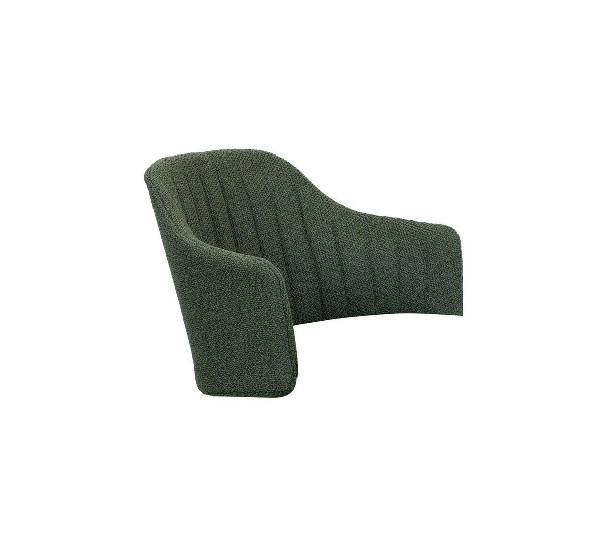 Cane-line Choice Rembourrage de dossier et coussin d'assise pour fauteuil (54500RY) Dark Green ( Rise )