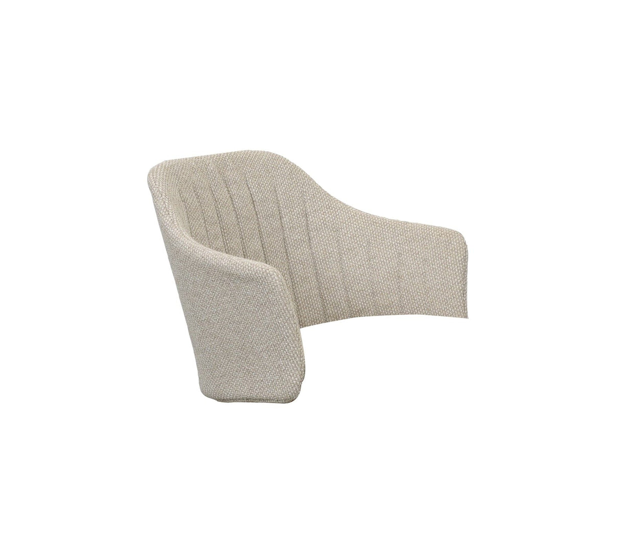 Cane-line Choice Rembourrage de dossier et coussin d'assise pour fauteuil (54500RY) Desert Sand ( Rise )