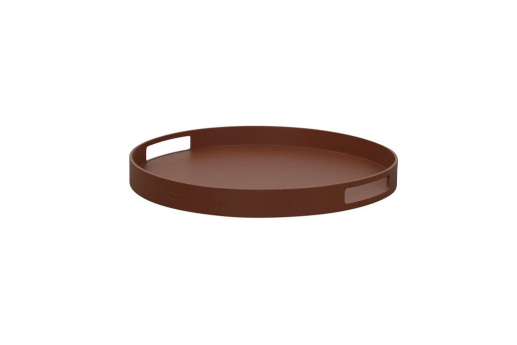 Cane-line Club Tray Plateau rond Ø 44cm (5775) Desert Red