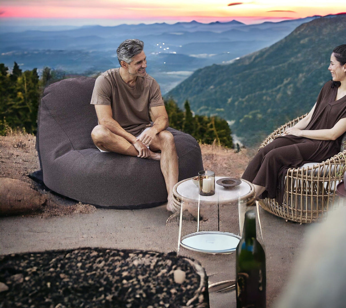 Cane-line Cozy bean bag Pouf (8352)