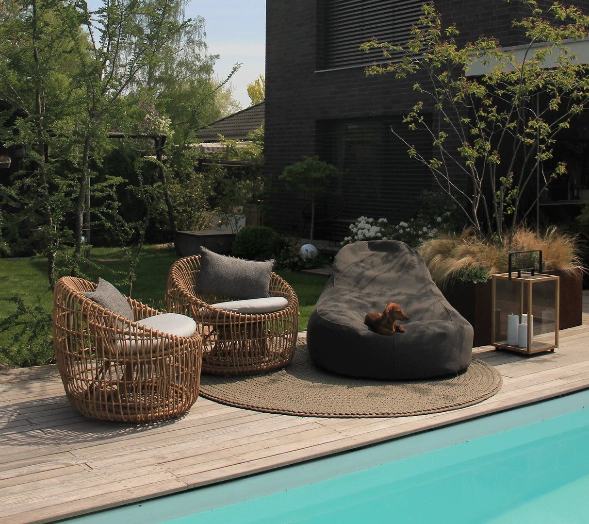 Cane-line Cozy bean bag Pouf (8352)