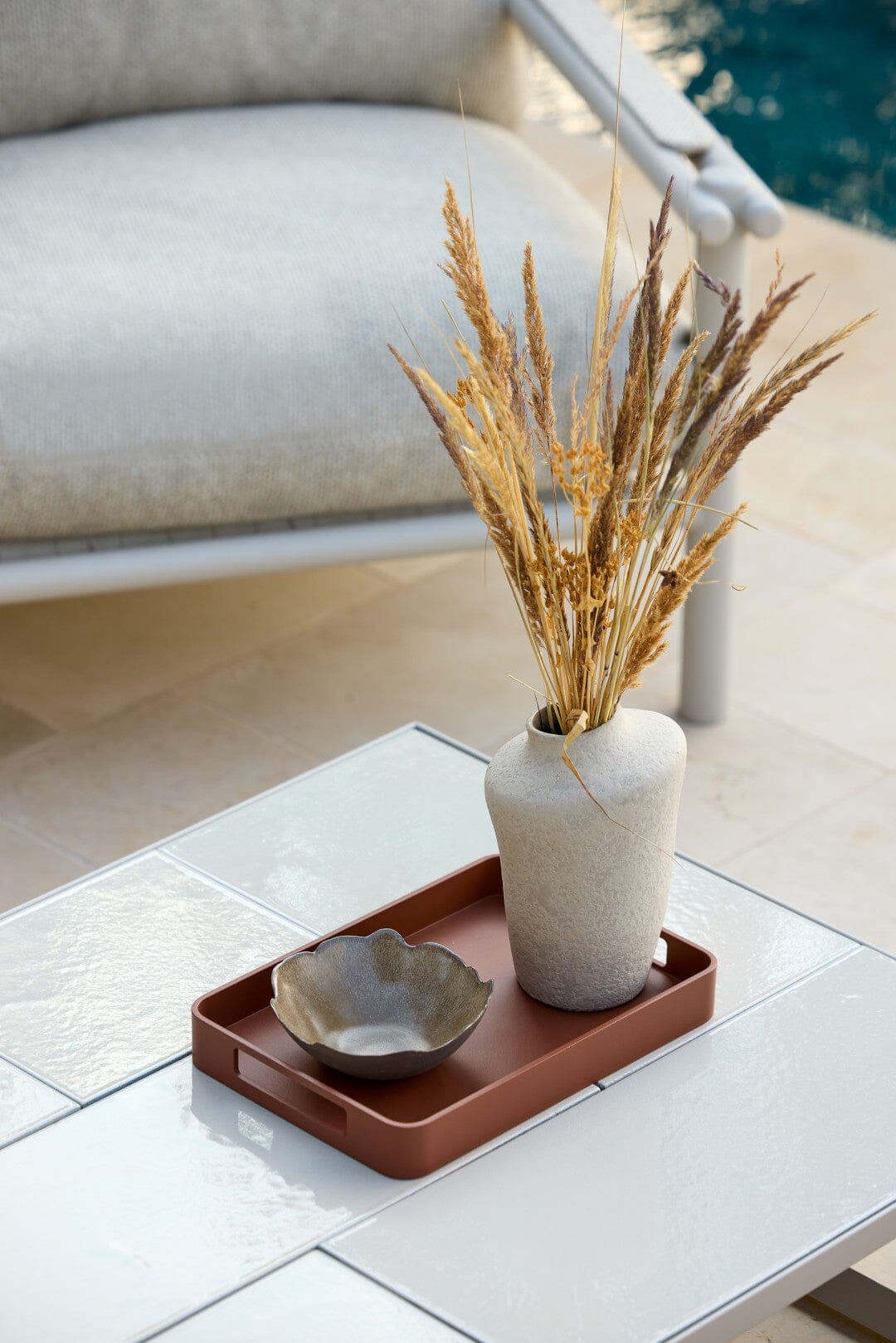 Cane-line Glaze Pied de table basse 120x70cm, plateau non inclus (50020)