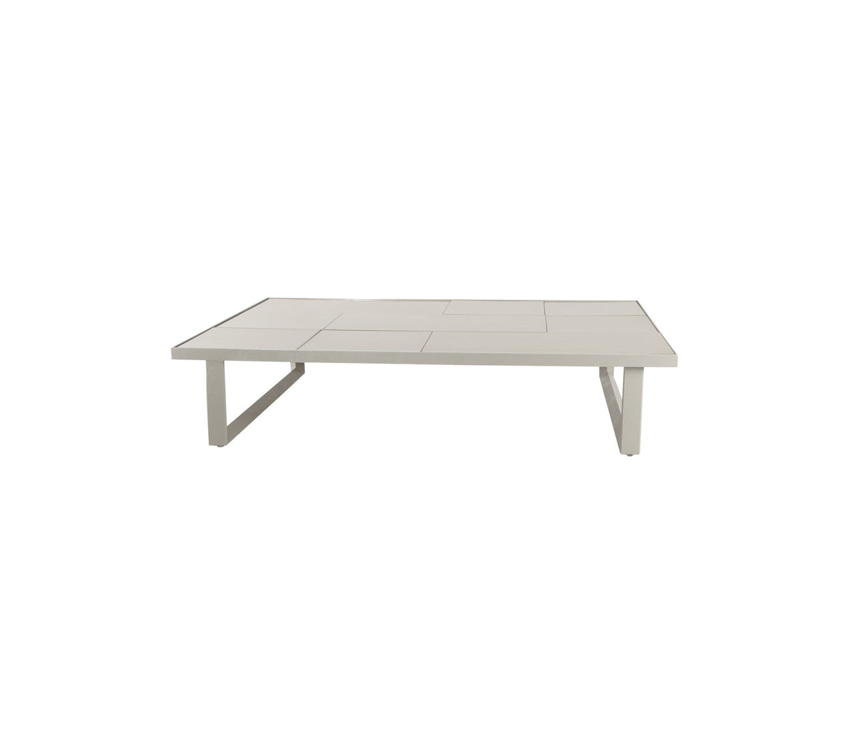 Cane-line Glaze Pied de table basse 120x70cm, plateau non inclus (50020)