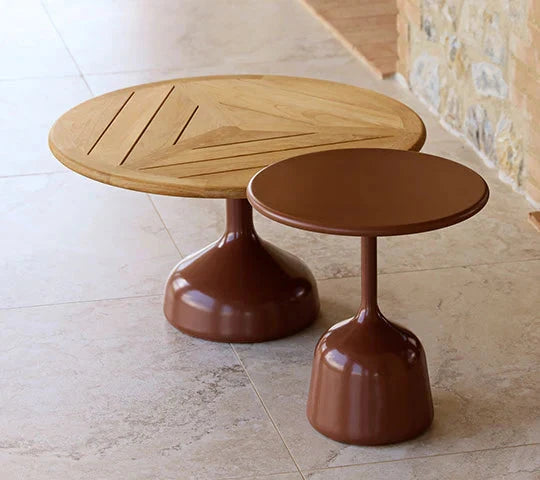 Cane-line Glaze Pied de table basse Ø45cm H:45cm, plateau en sus (50010)