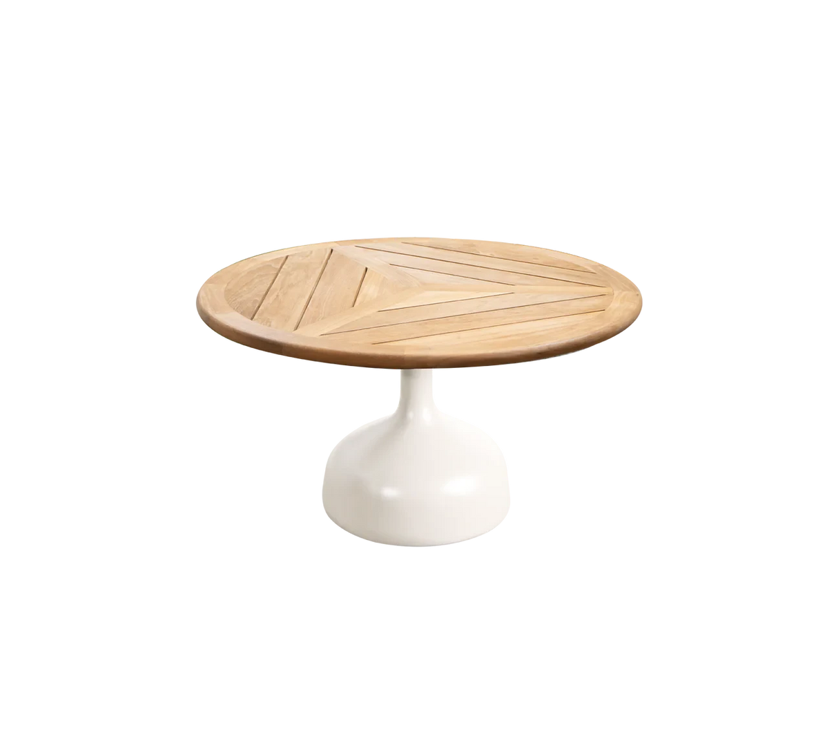Cane-line Glaze Pied de table basse Ø70cm H:39cm, plateau en sus (50011)