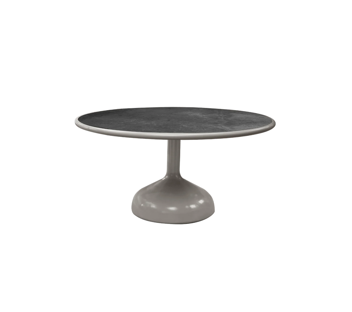 Cane-line Glaze Pied de table repas Ø144cm H:70cm, plateau en sus (50030)