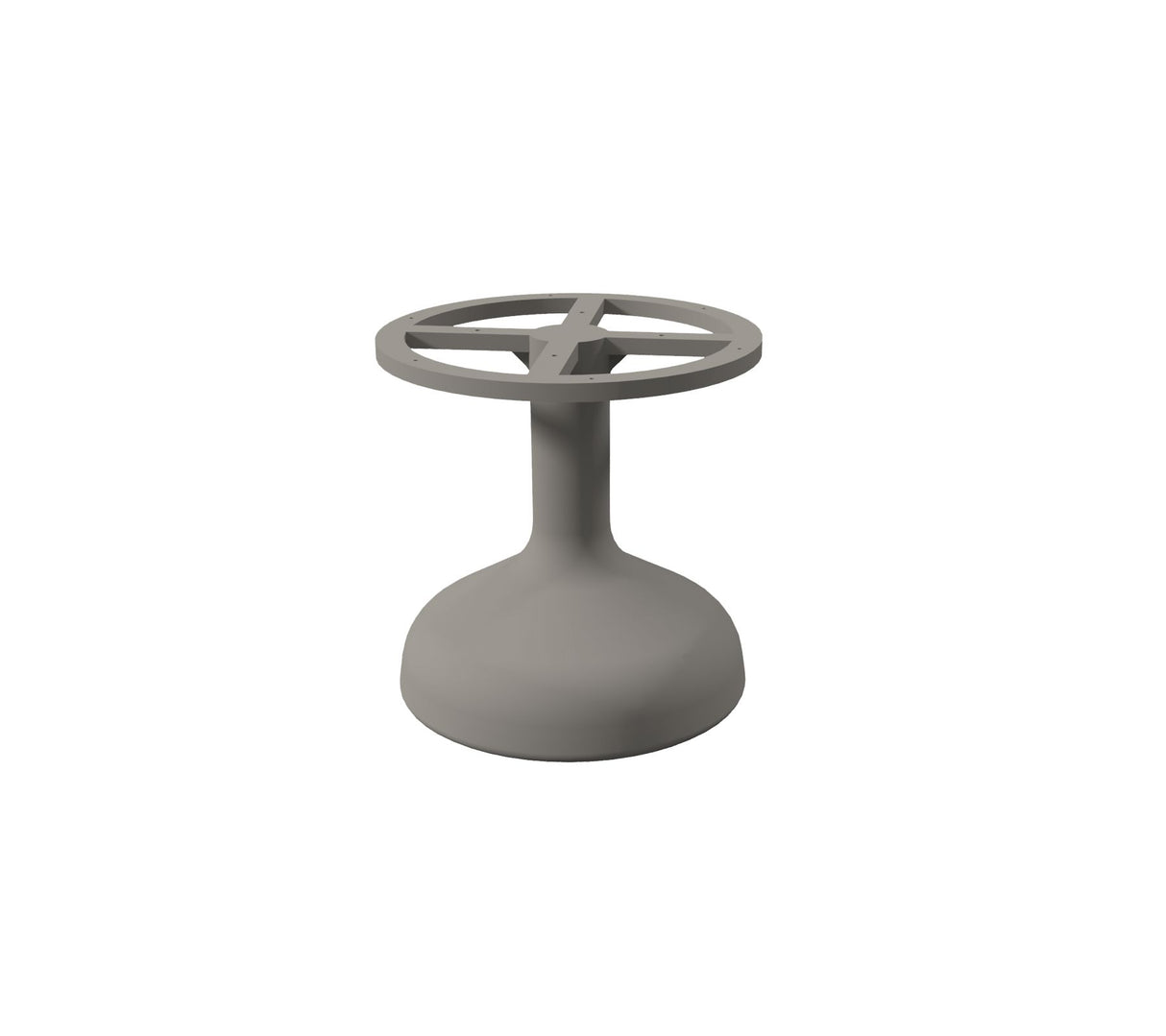 Cane-line Glaze Pied de table repas Ø144cm H:70cm, plateau non inclus (50030)