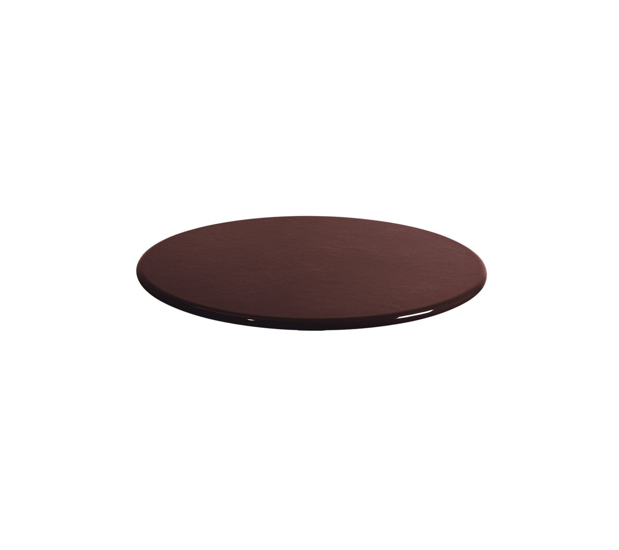 Cane-line Glaze Plateau de Table Glazed Lava Stone rond Ø70cm Burgundy (Glazed Lava Stone)