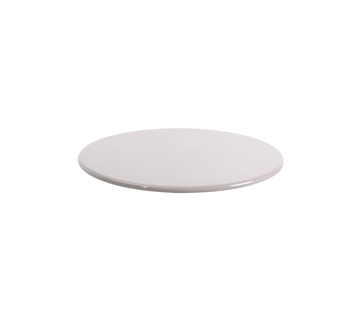 Cane-line Glaze Plateau de Table Glazed Lava Stone rond Ø70cm Sand (Glazed Lava Stone)
