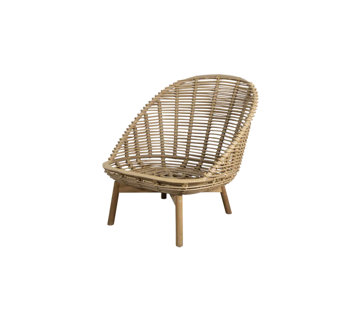 Cane-line Hive Fauteuil lounge, coussins en sus (54701)