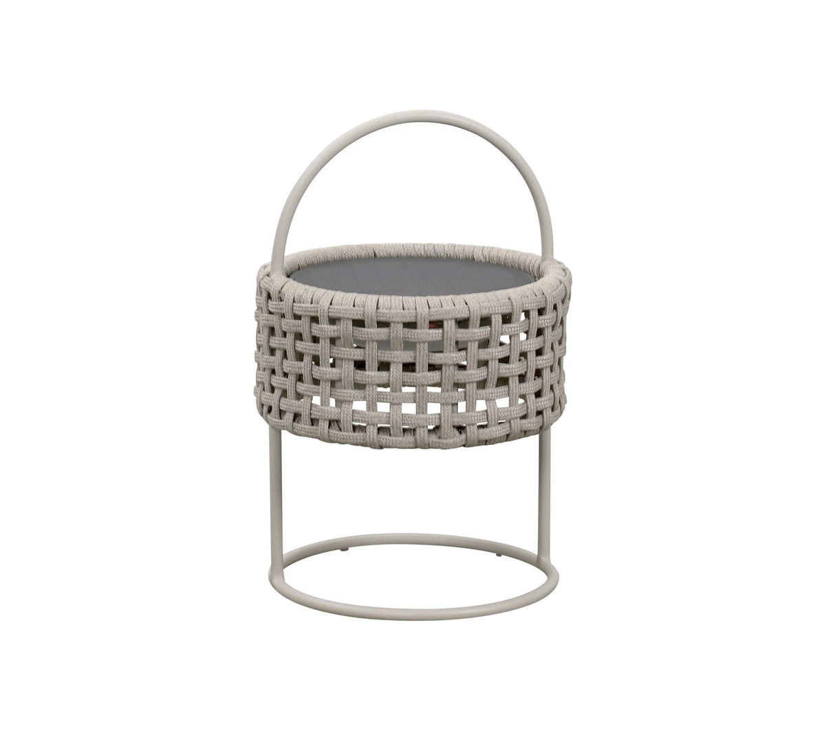 Cane-line Illusion Lamp, Lampe sans fil Solaire, module LED inclus (57100) Soft Rope Sand