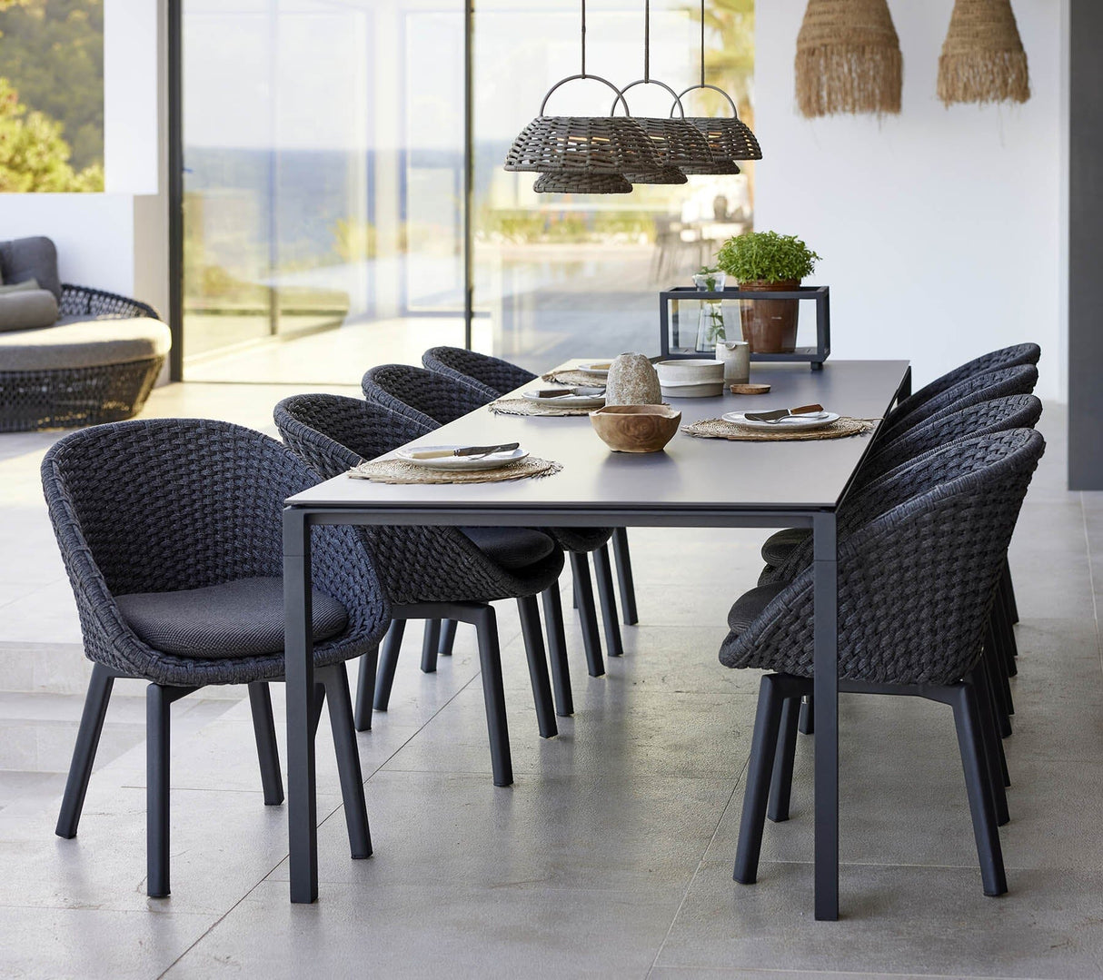 Cane-line Illusion Lanterne, support de suspension en sus (57120)