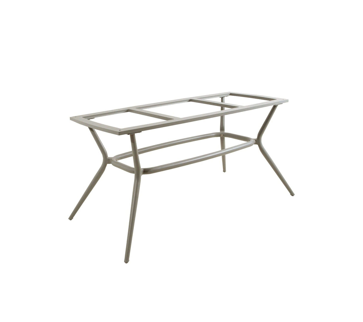 Cane-line Joy Dining Piètement pour Table ovale 180x90cm, plateau en sus (50204) Taupe (Aluminium)