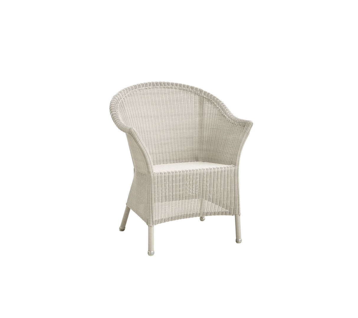 Cane-line Lansing Fauteuil repas (5456), coussin en sus Sand (Résine tressée Weave)