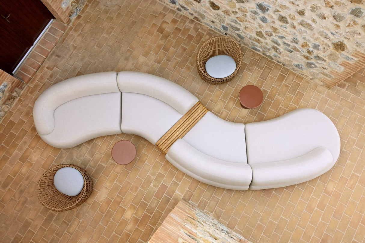 Cane-line Mellow Module avec petit accoudoir droite (55451)